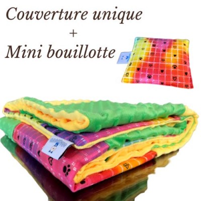 Couverture Minky - PAW & HEART 